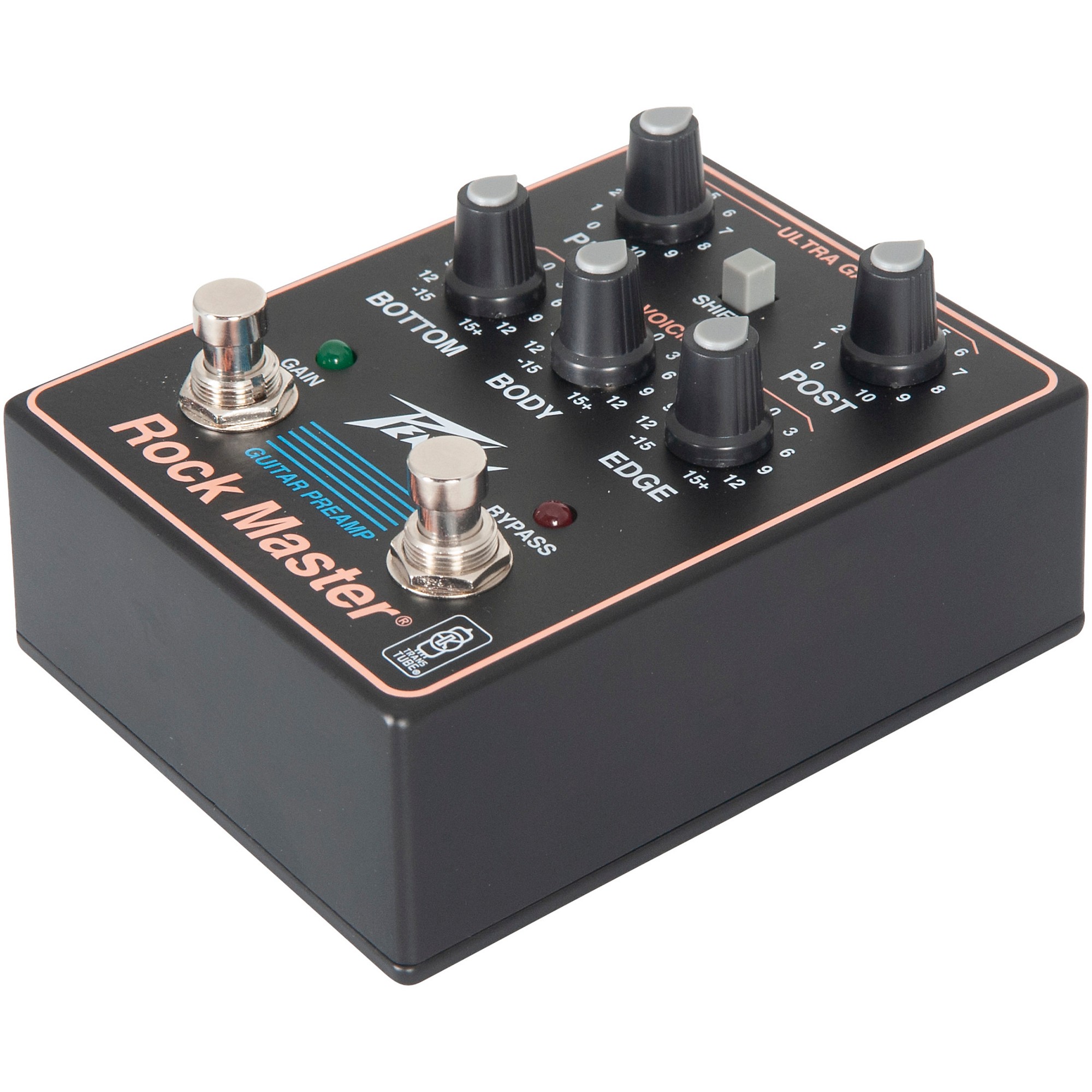 【ナガ】Peavey Rockmaster Preamp Peavey Peavey Rock Master Preamp Pedal | Music & Arts