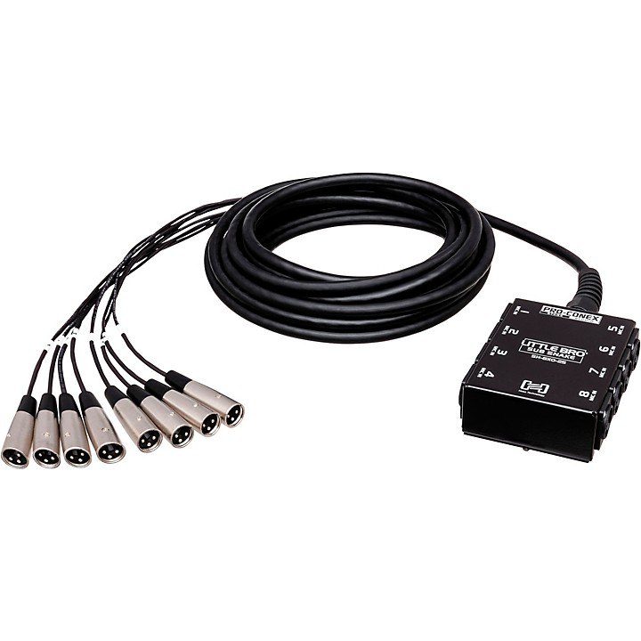 Hosa SH-8X0-50' Little Bro' Sub Snake | Music & Arts