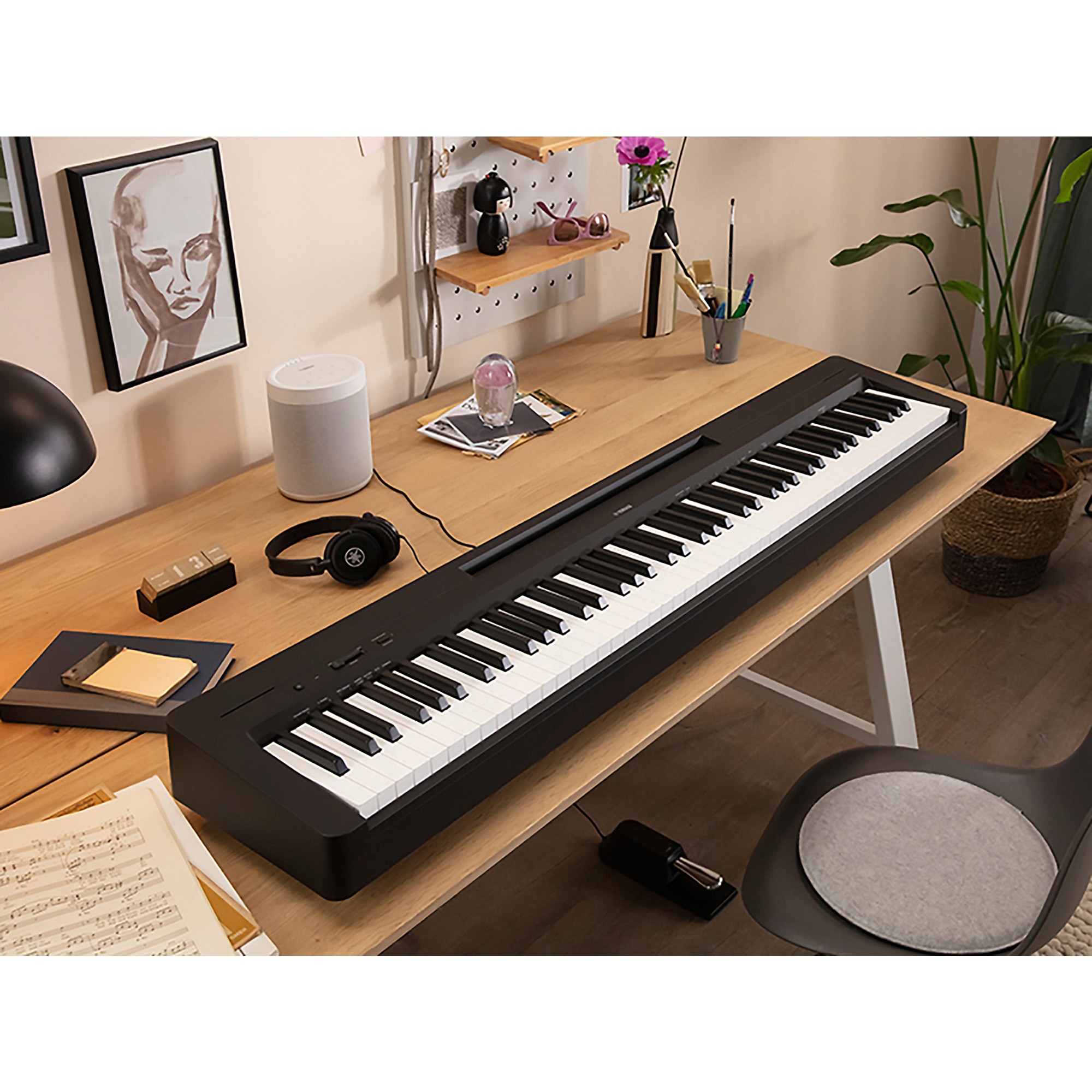 Yamaha P-145BT 88-Key Digital Piano With Bluetooth | Music & Arts