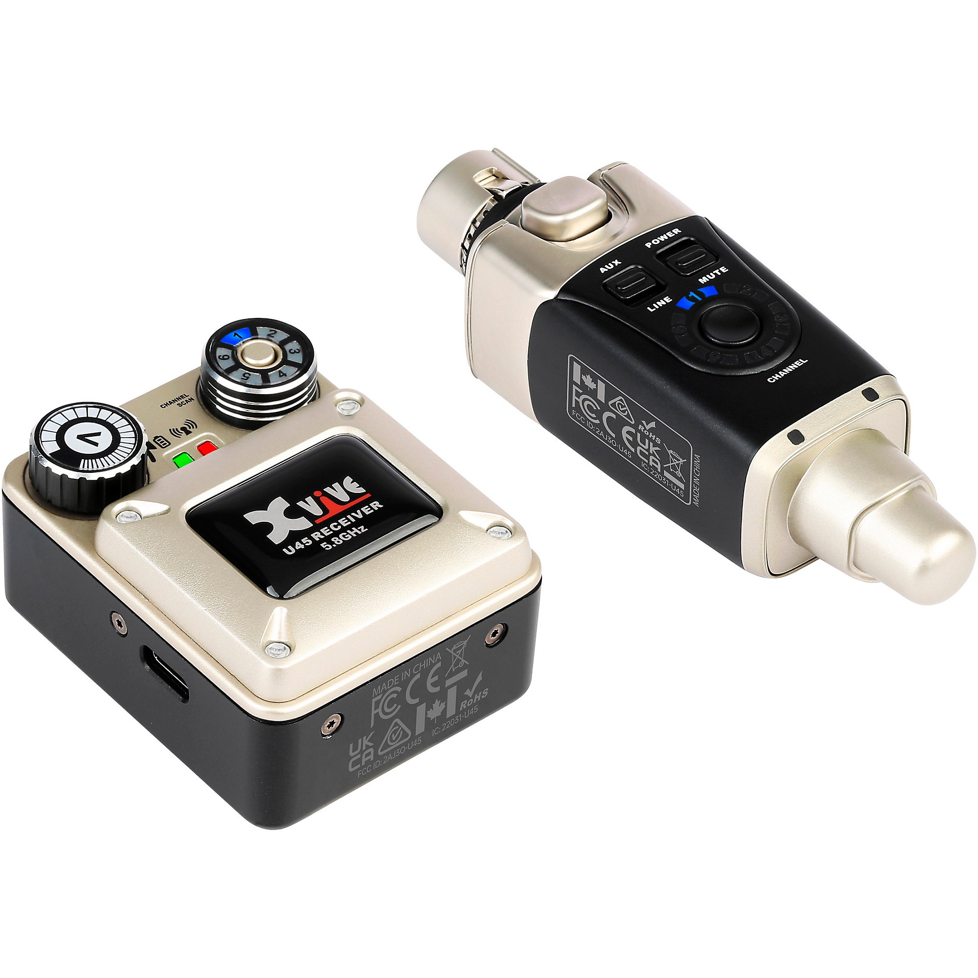 Xvive U45 In-Ear Wireless System (5.8GHz) - | Music & Arts