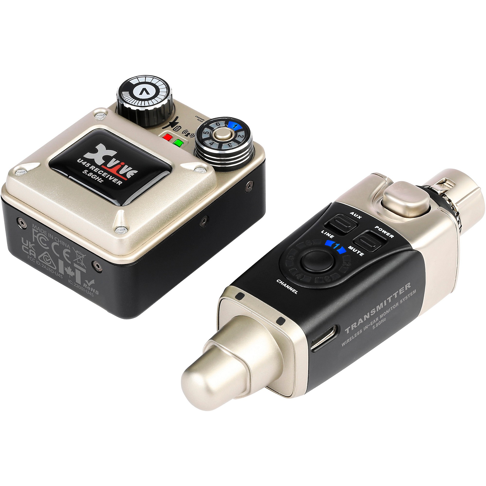 【超美品】 Xvive U4 MONITOR Wireless System Xvive U4 In-Ear Wireless Monitor System Set - Electronics