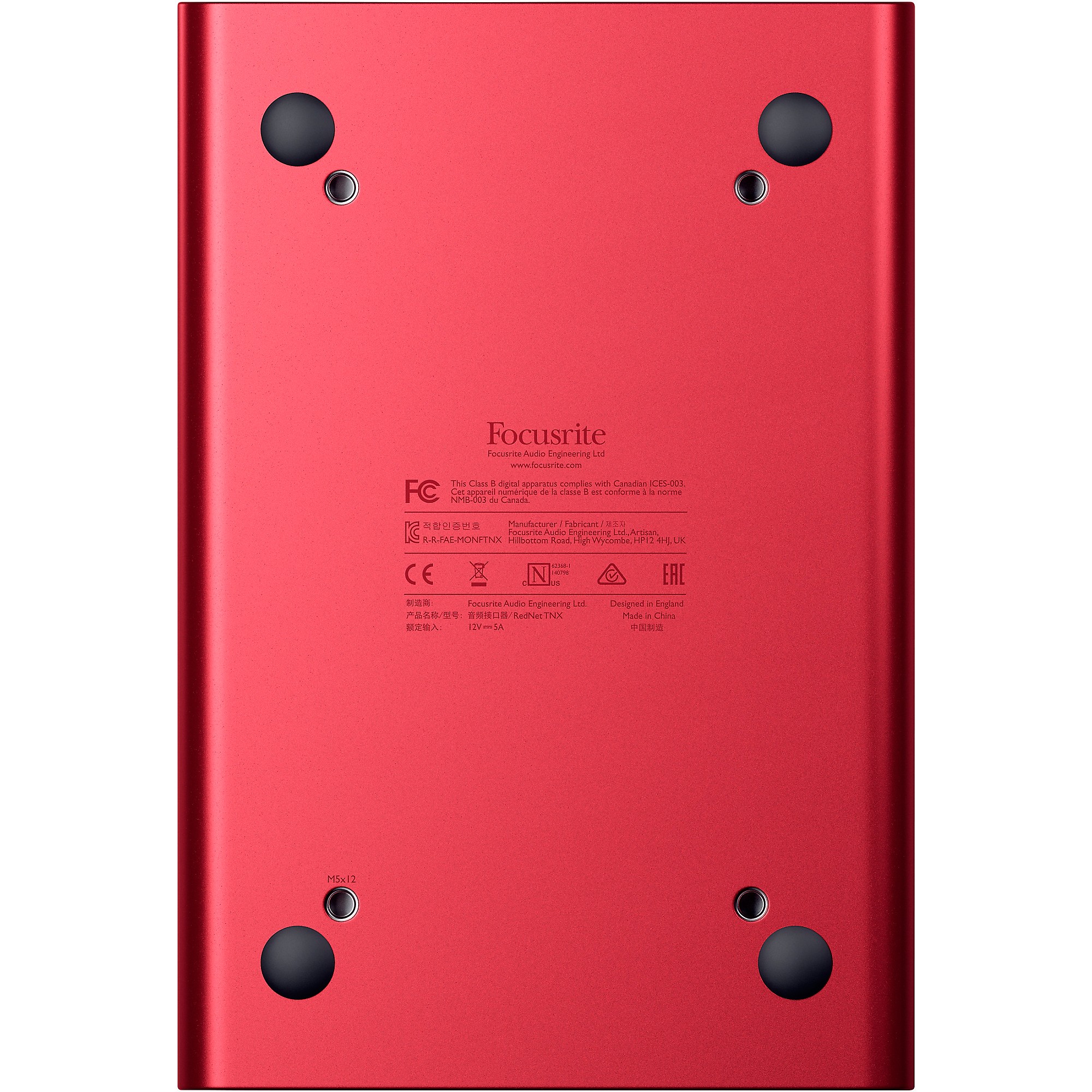 Focusrite RedNet TNX 128x128 Thunderbolt & Dante Audio Interface