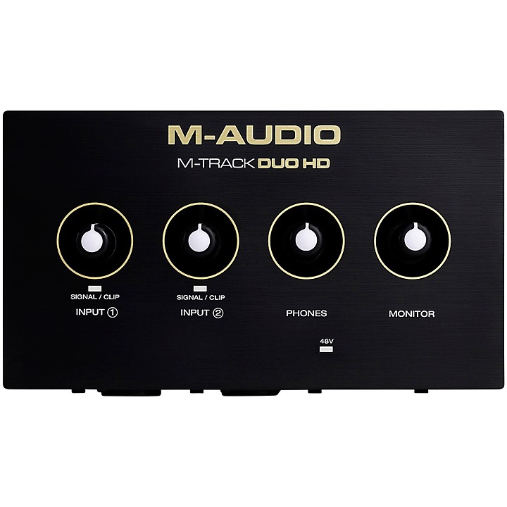 M-Audio M-Track DUO HD 2x2 USB-C Audio Interface | Music & Arts