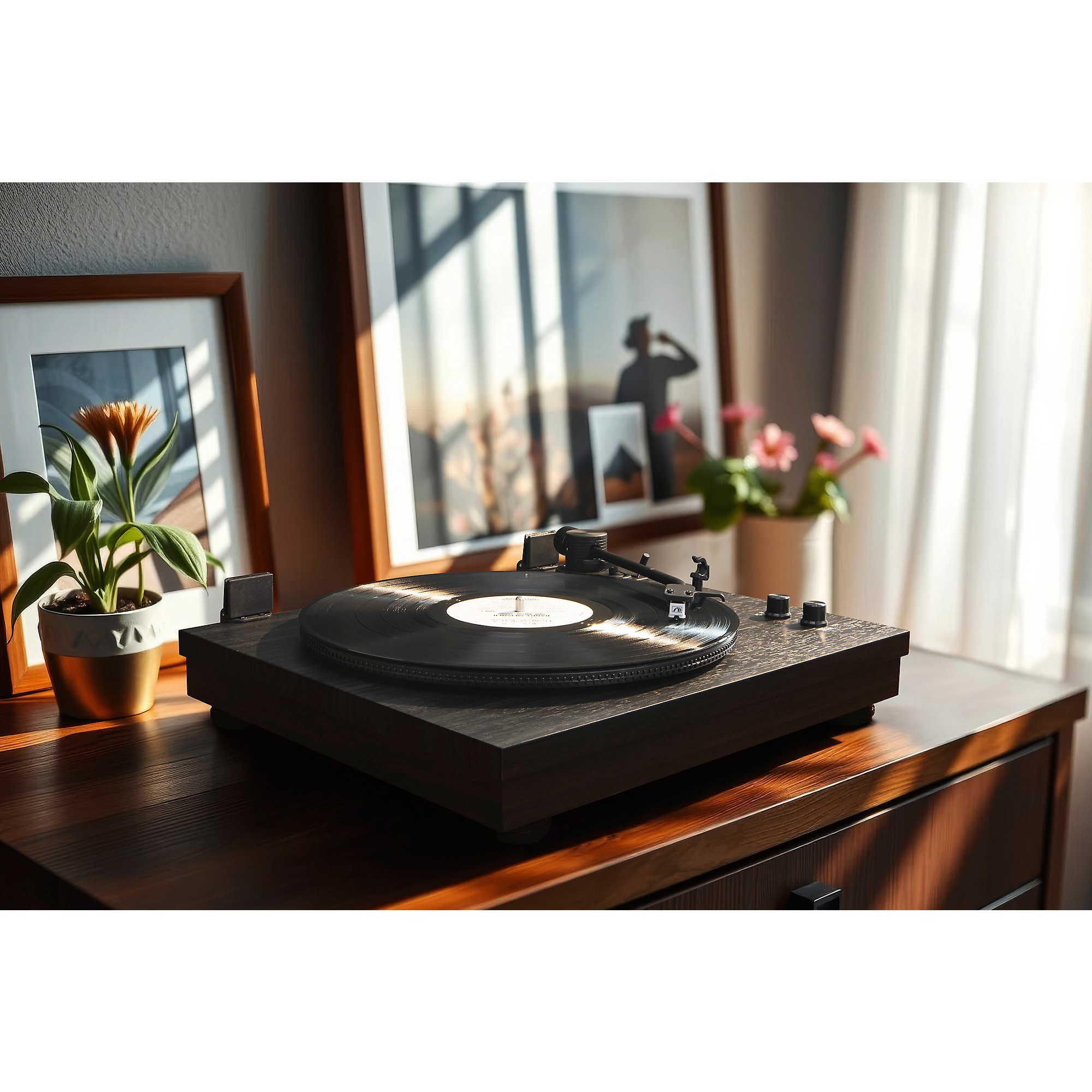 Gemini TT-900WD Vinyl Record Player With Bluetooth and Dual Stereo