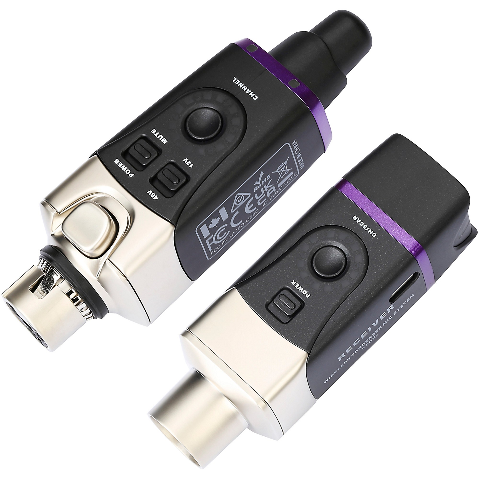 Xvive U35C Condenser Mic Wireless System, 5.8GHz - | Music & Arts