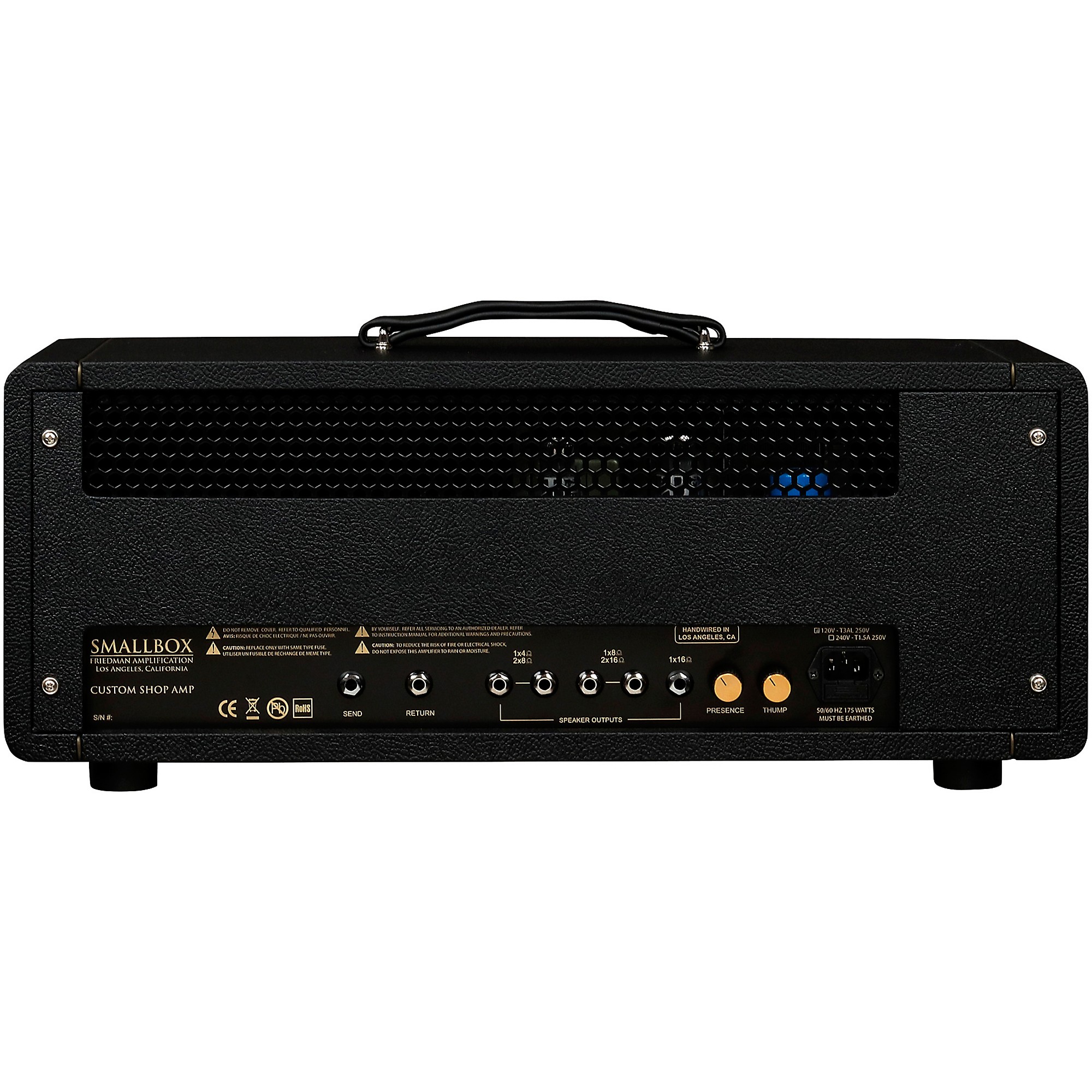 Friedman Smallbox Custom Shop 50W 3-Channel Guitar Amp Head