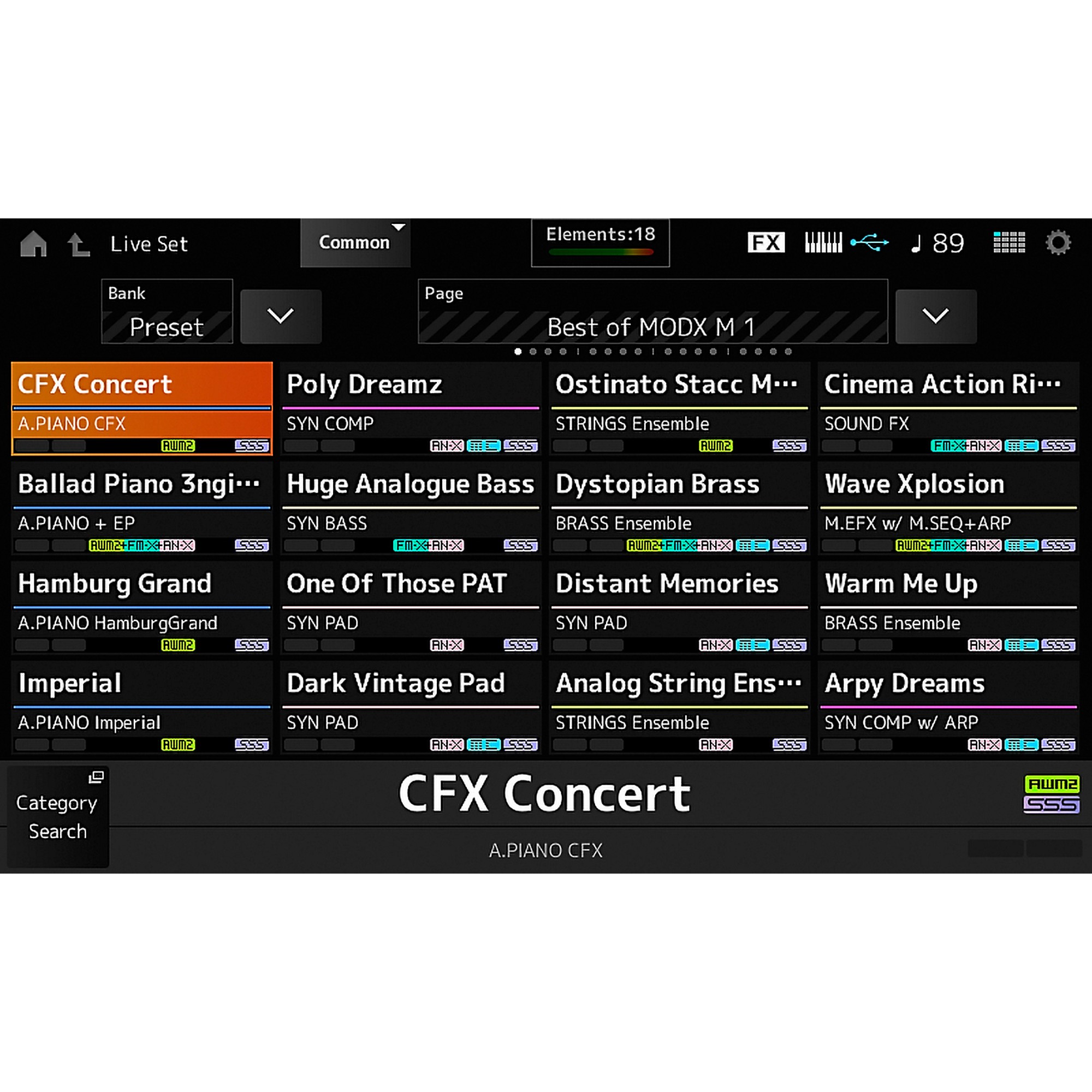 Yamaha MODX M7 76-Key Synthesizer | Music & Arts