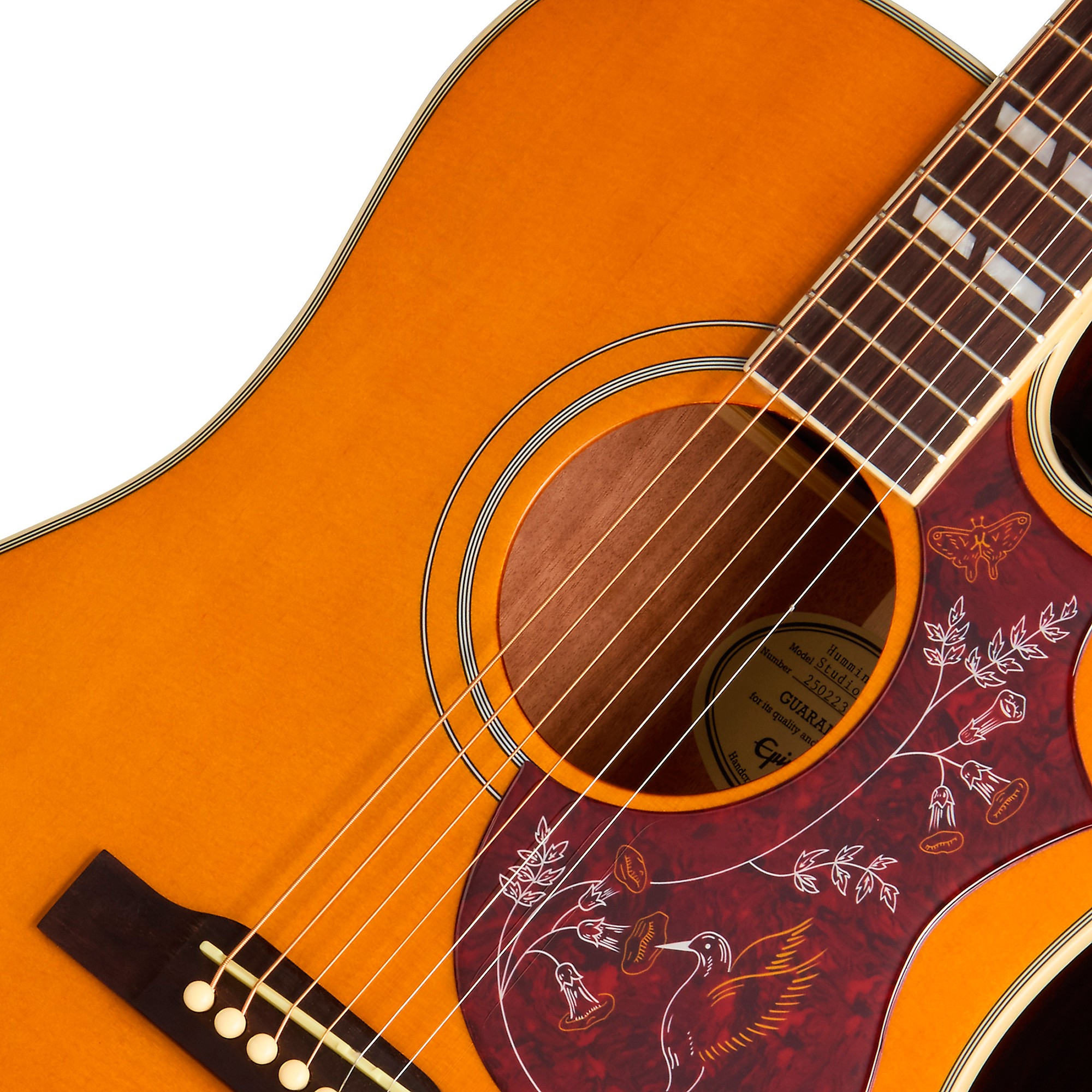 Epiphone Hummingbird Studio EC Acoustic-Electric Guitar - | Music