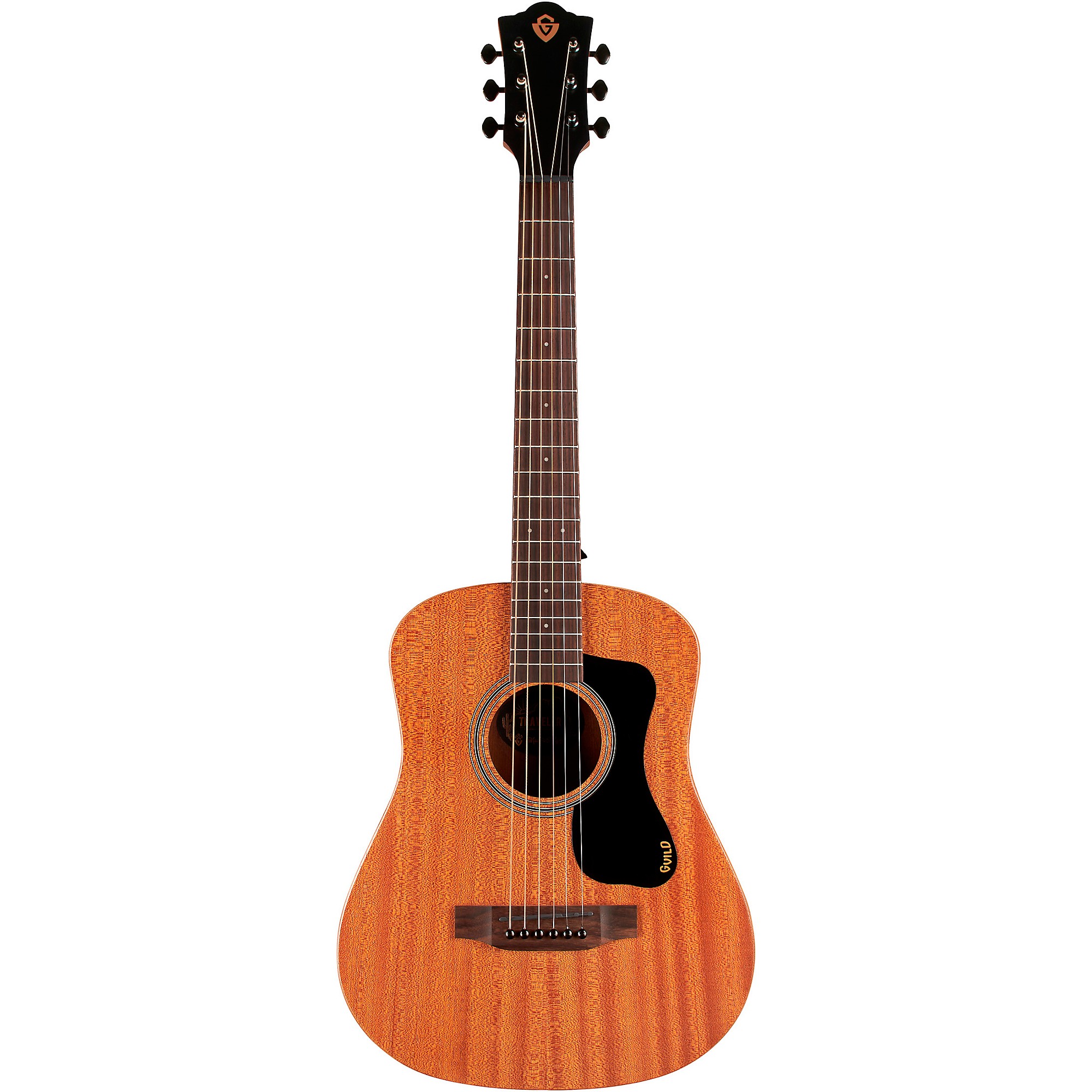GUILD アコースティックギター スモールボディ Guild Travel Mahogany Mini Dreadnought Acoustic Guitar | Music & Arts