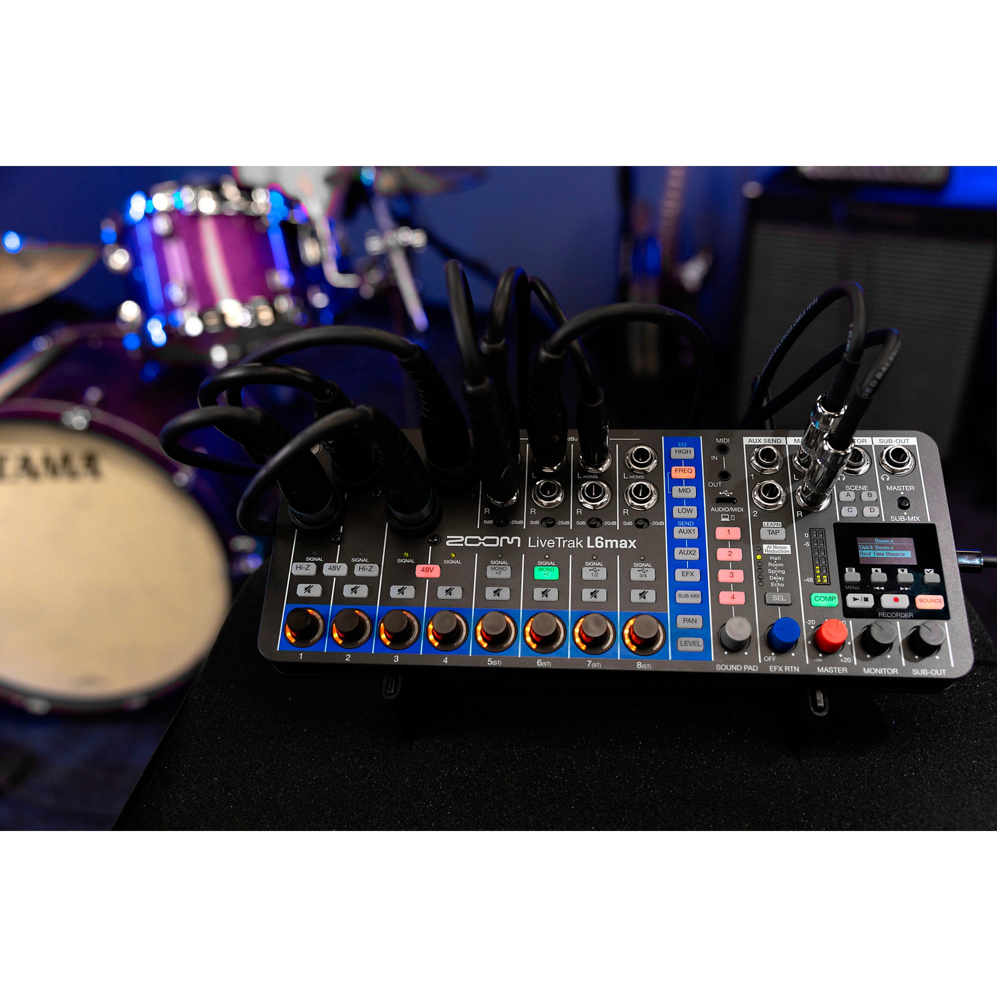 Zoom LiveTrak L6Max 12-Channel Mixer and Recorder | Music & Arts