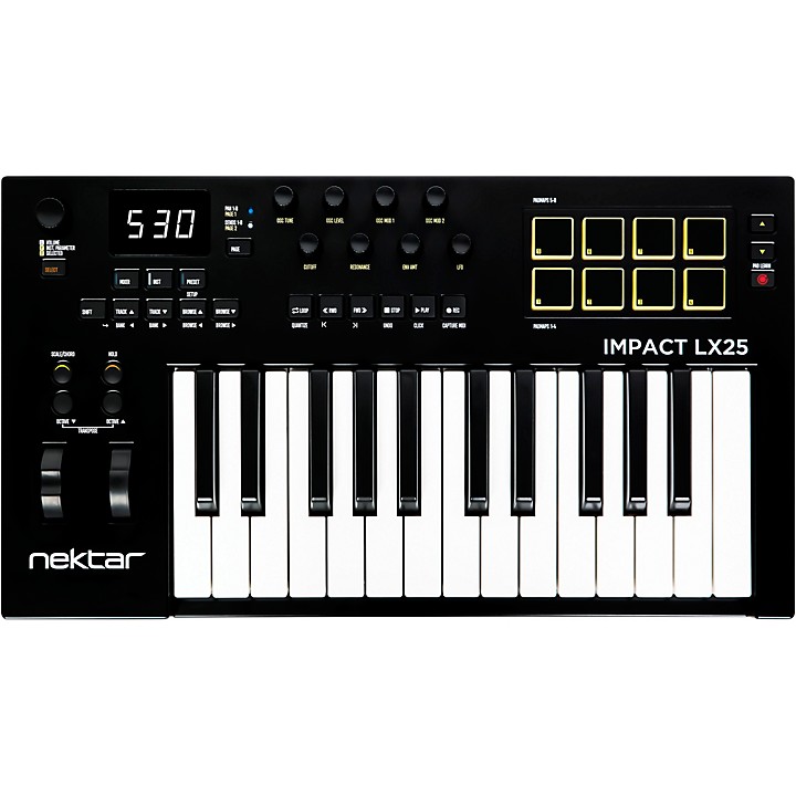 Nektar Impact LX25 mk3 MIDI Controller | Music & Arts
