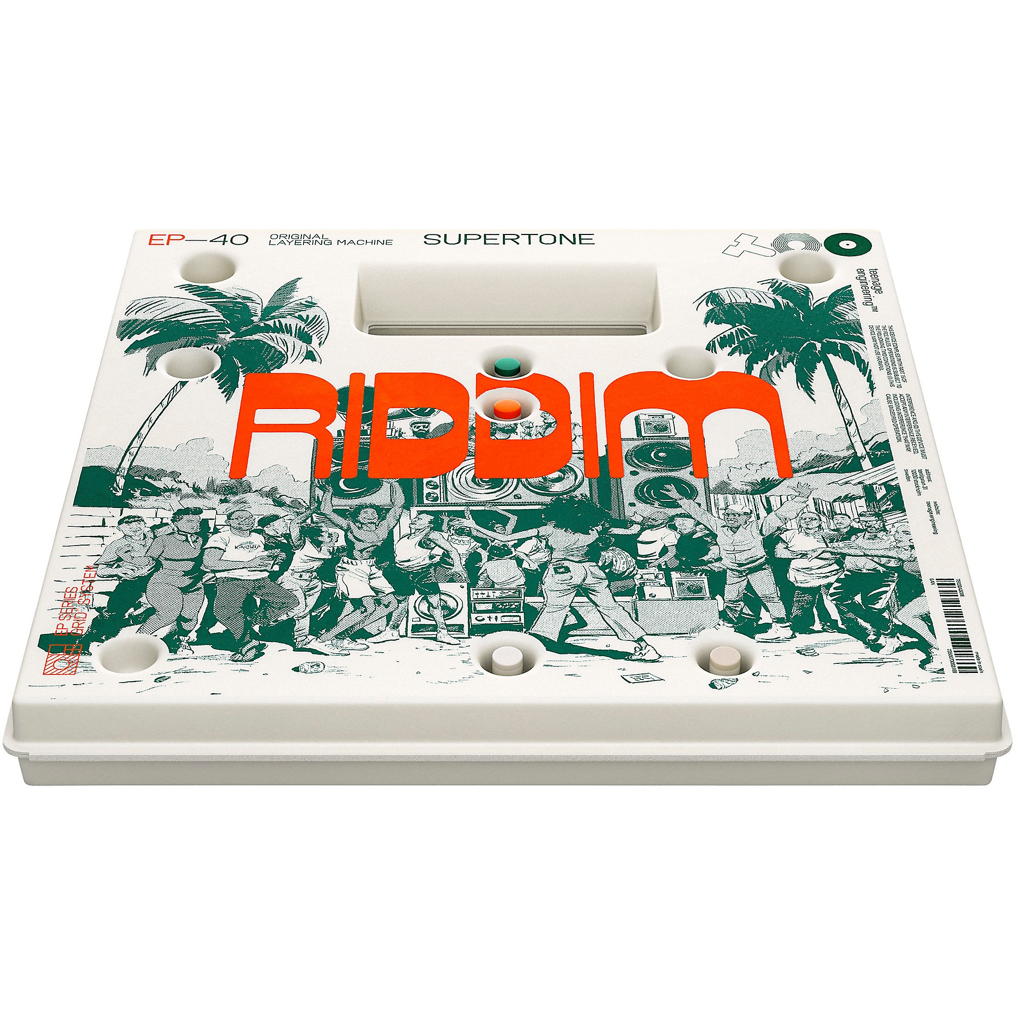 teenage engineering：ep-40 riddim（マイク付き） teenage engineering EP-40 riddim Supertone Original Layering