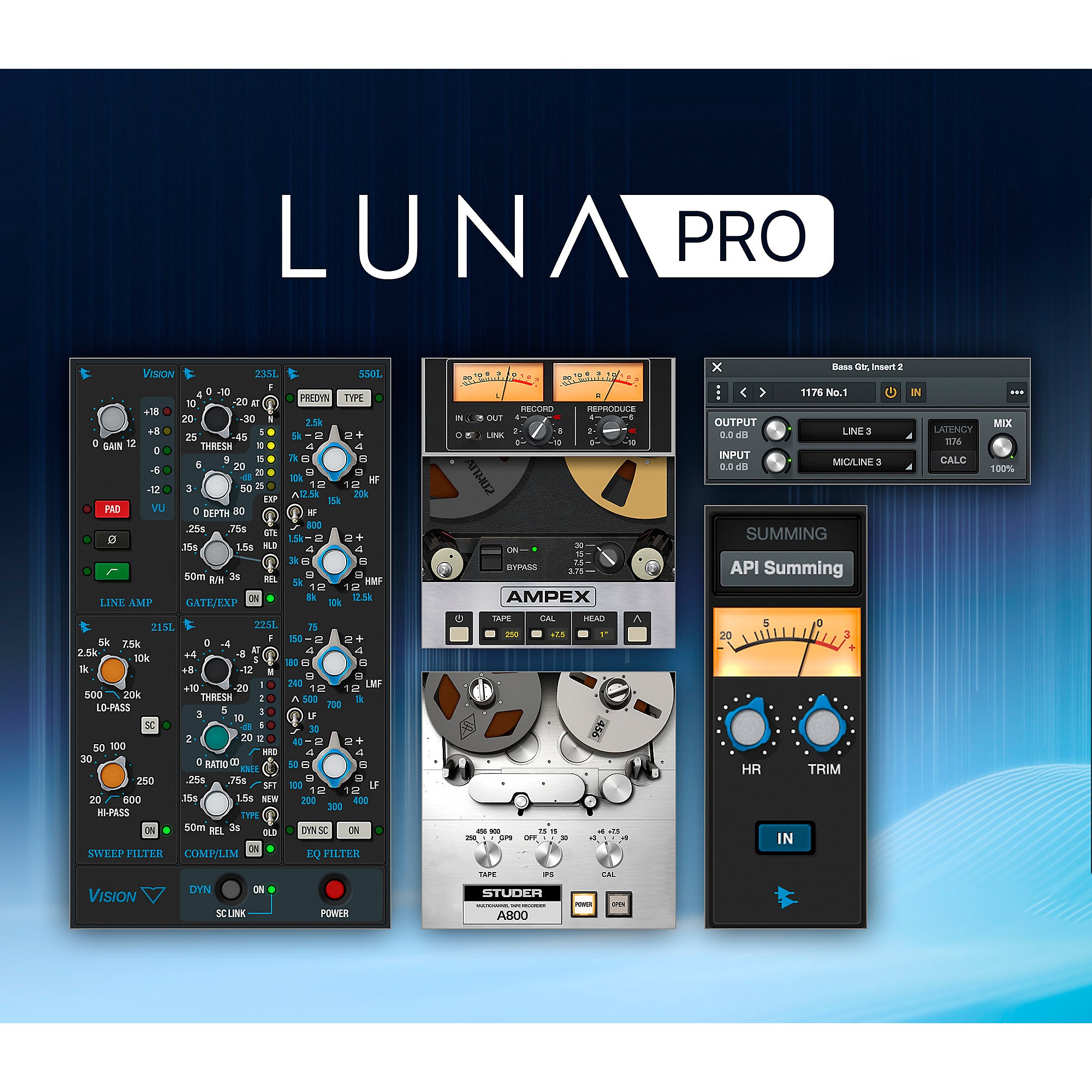 Universal Audio LUNA Pro 2.0 DAW (Software Download) | Music & Arts