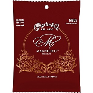 Martin M265 Magnifico Normal Tension Silverplated Strings