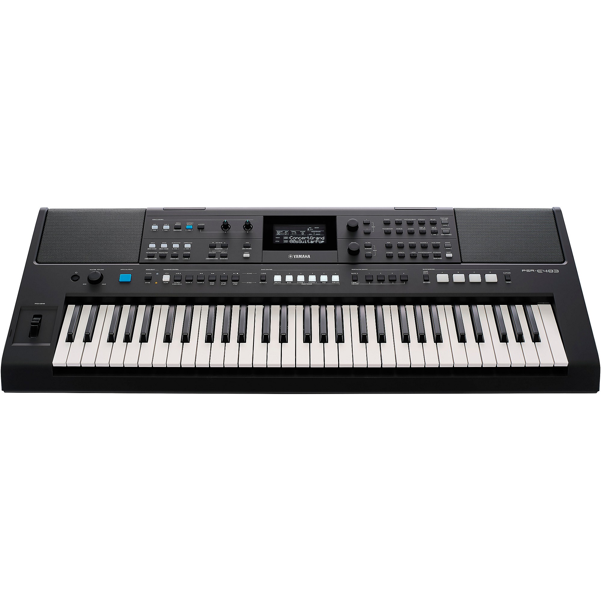 Yamaha PSR-E483 61-Key Portable Keyboard | Music & Arts