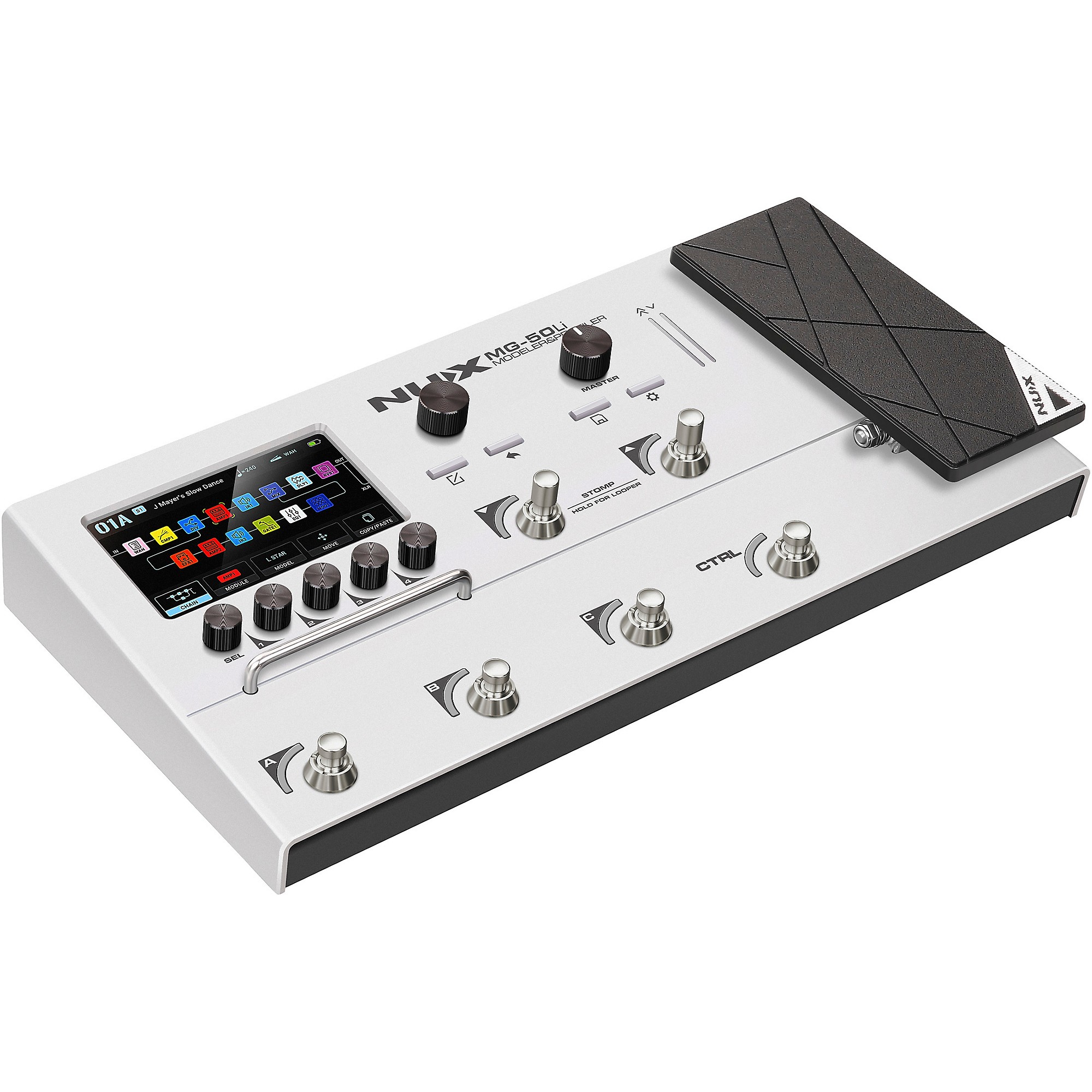 NUX MG-50Li Modeler and Profiler Multi-Effects Processor - | Music