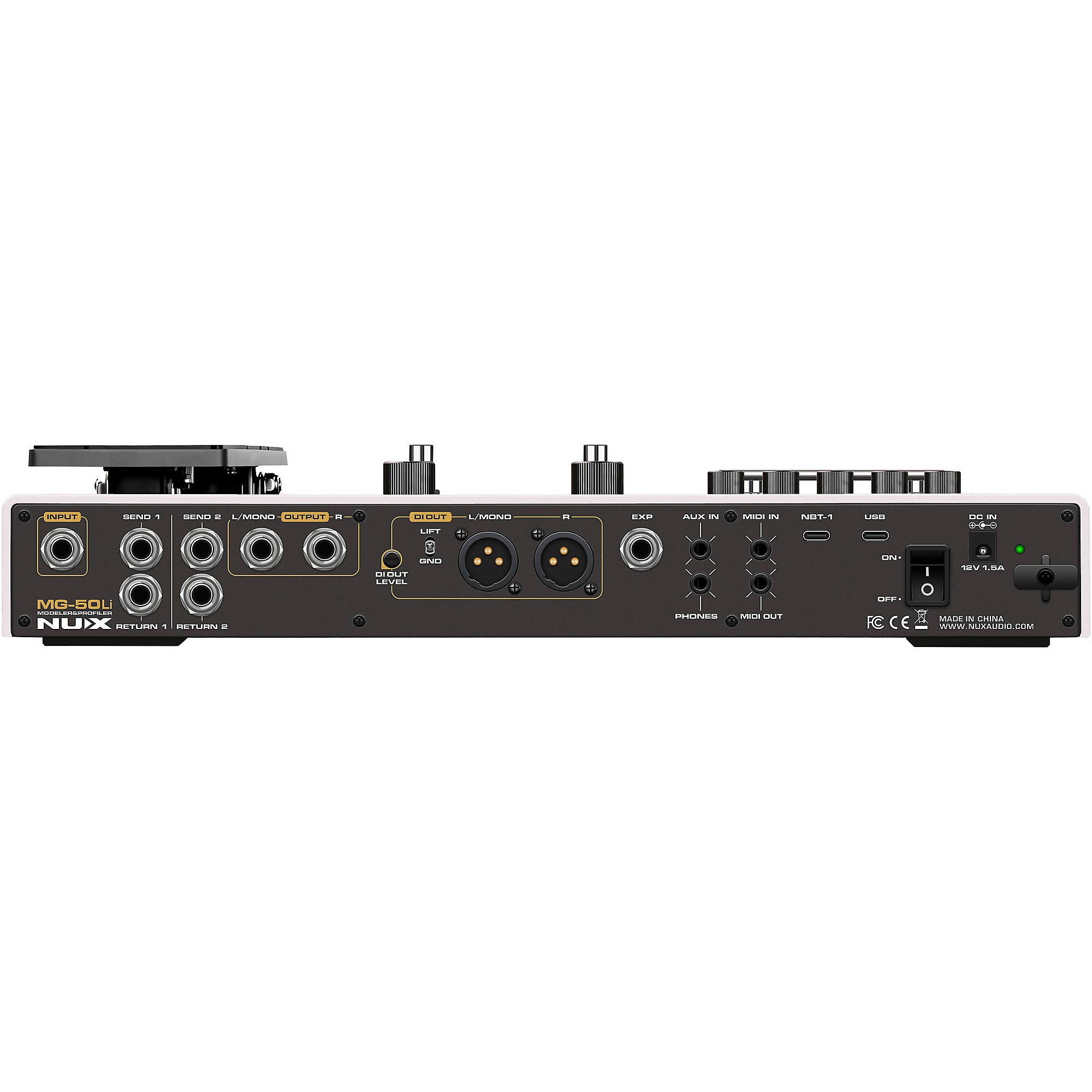 NUX MG-50Li Modeler and Profiler Multi-Effects Processor - | Music