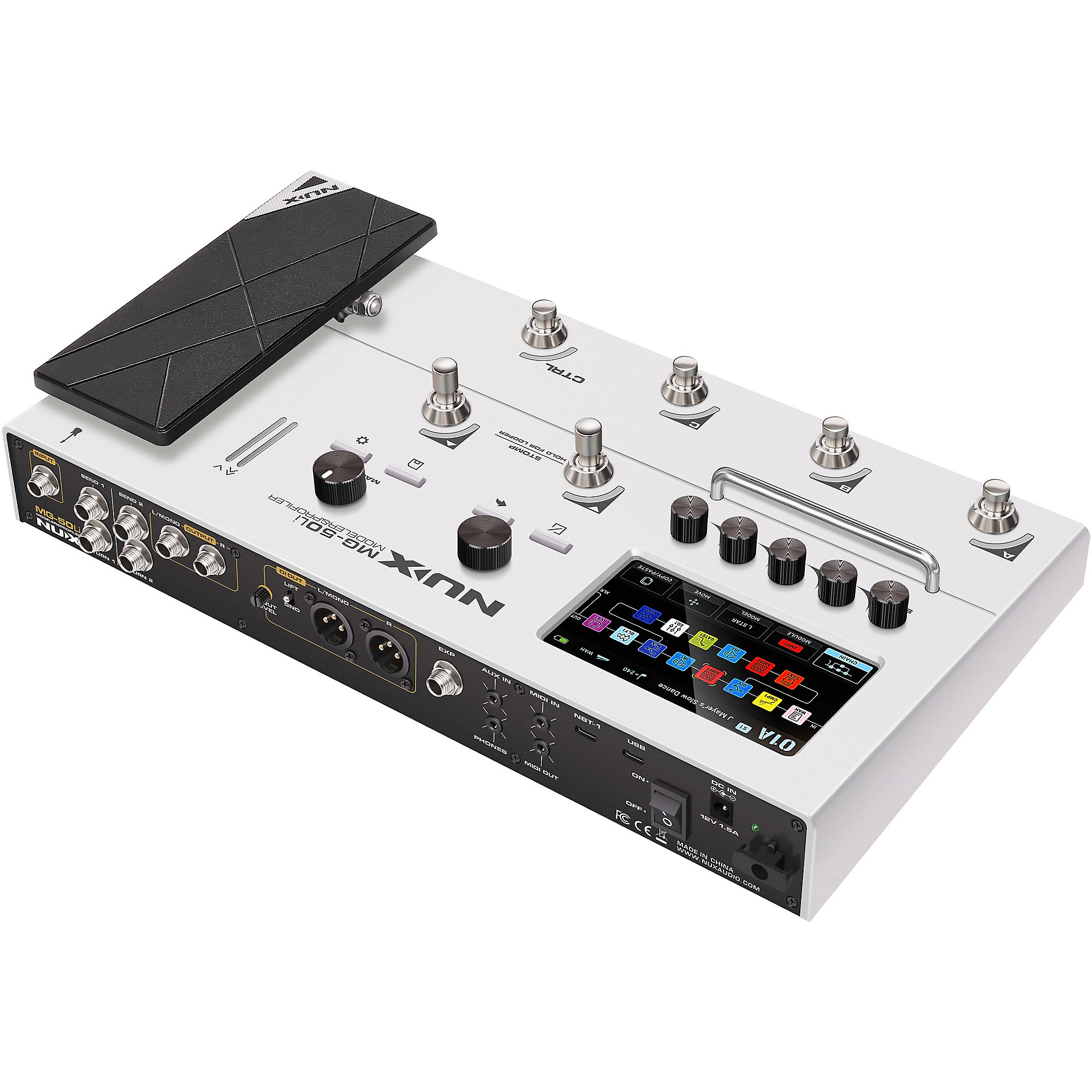 NUX MG-50Li Modeler and Profiler Multi-Effects Processor - | Music