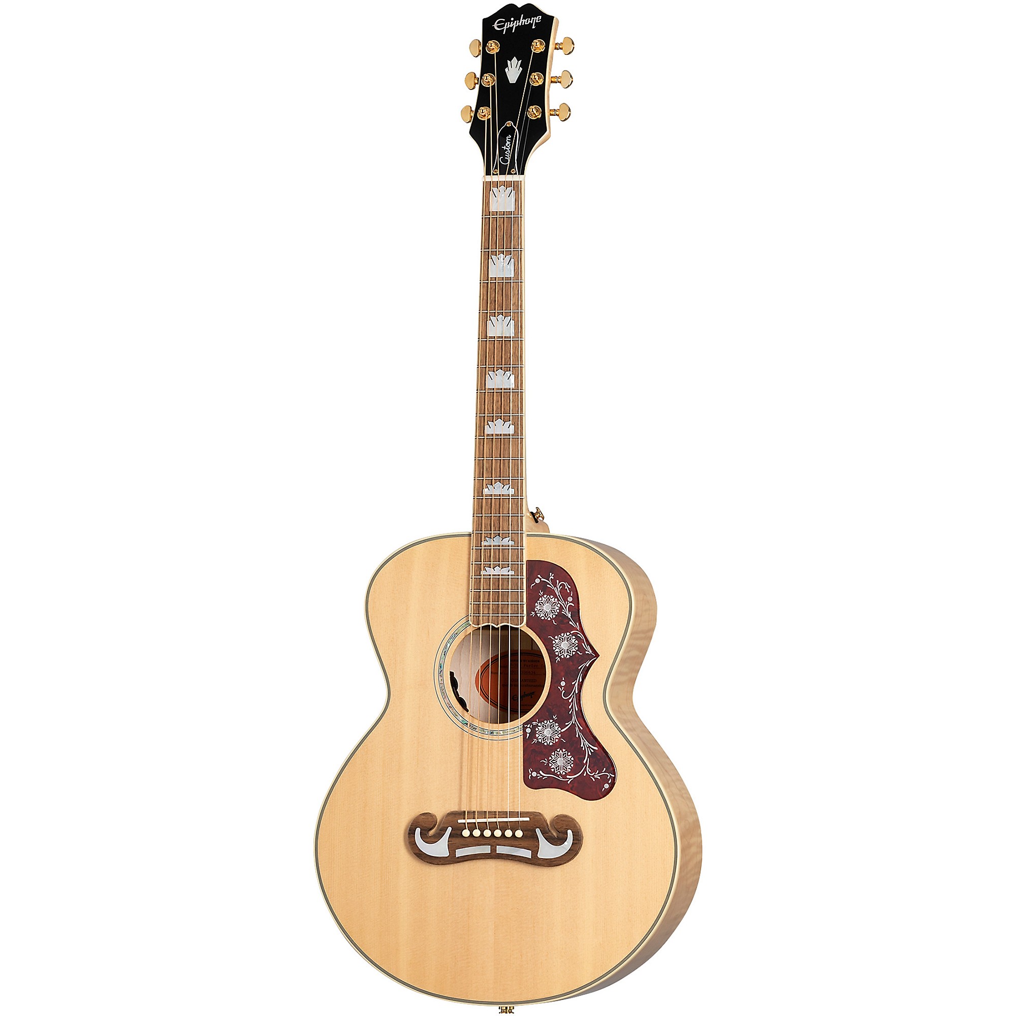 Epiphone J-200 Parlor Custom Acoustic-Electric Guitar - | Music & Arts