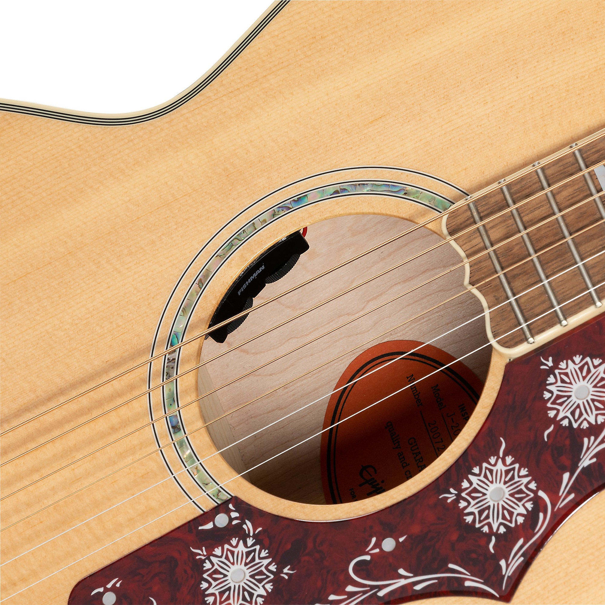 Epiphone J-200 Parlor Custom Acoustic-Electric Guitar - | Music & Arts