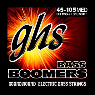 GHS M3045 Bass Boomers Medium Electric Bass Strings