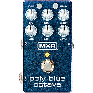 MXR M306 Poly Blue Octave Effects Pedal -