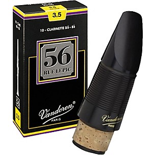 Vandoren M30D "D Concept" German Clarinet Mouthpiece with Half-Off Rue Lepic Reeds