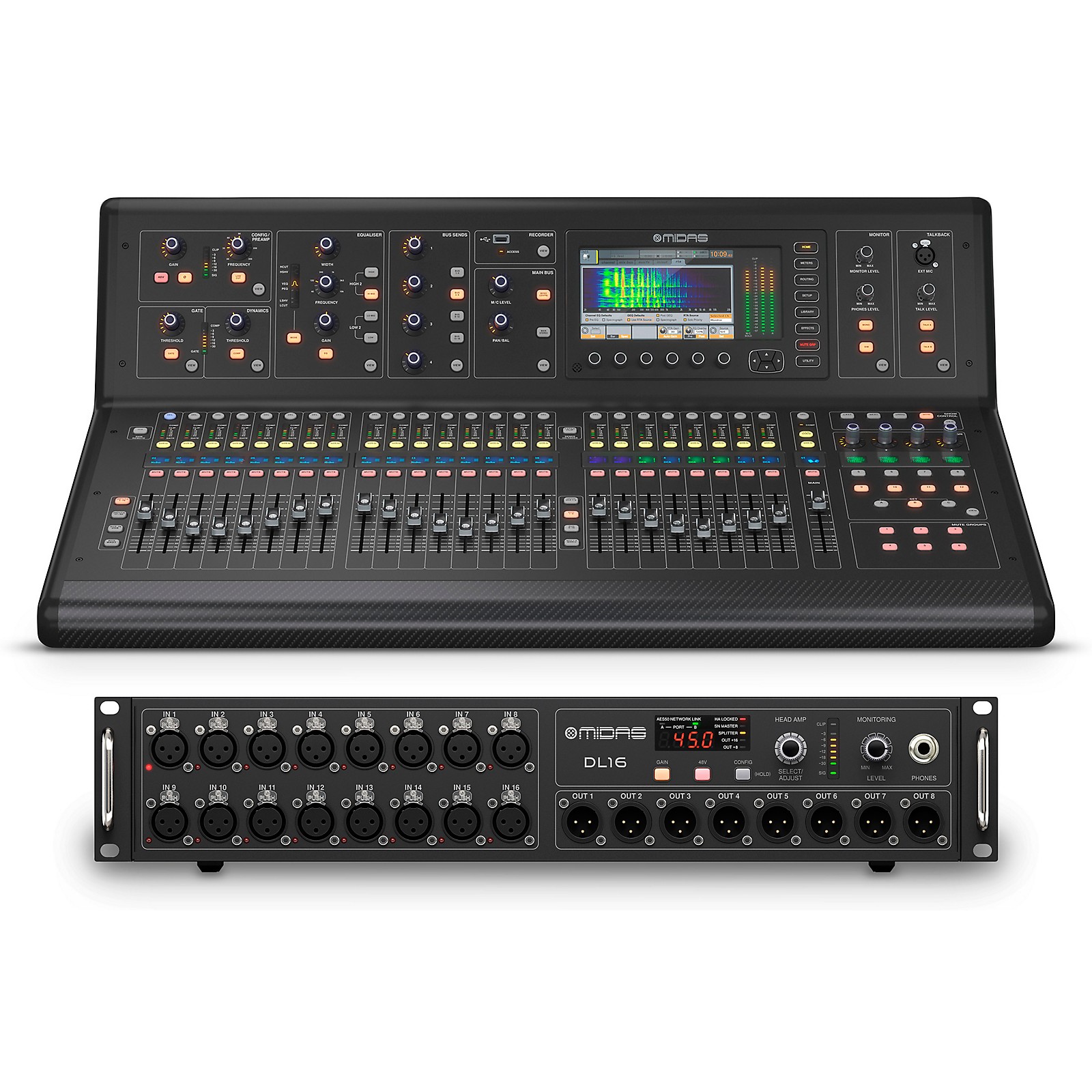 Midas M32R Live DL16セット 美品 Midas M32R LIVE Digital Mixer Bundle With DL16 Stage Box | Music