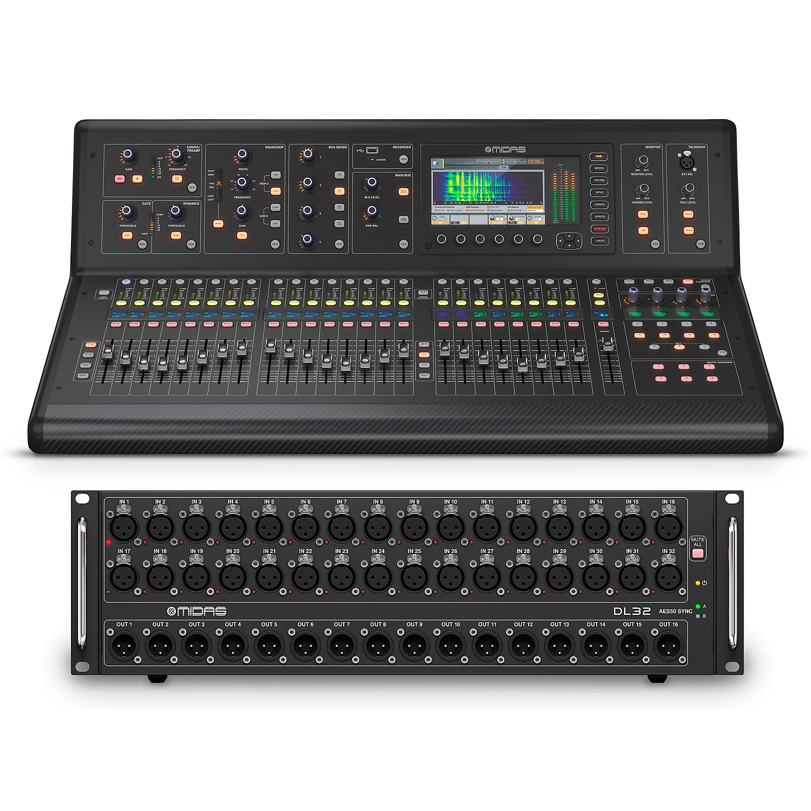 Midas M32 LIVE Digital Mixer Bundle With DL32 Stage Box | Music & Arts