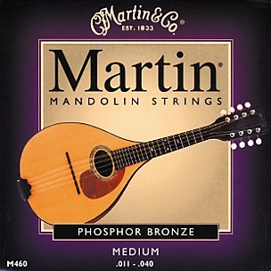 Martin M460 92/8 Phosphor Bronze Mandolin Strings