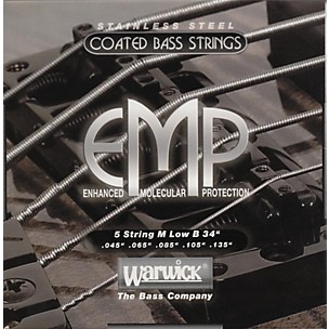 Warwick M5B EMP COATED 5-String Bass Strings Medium