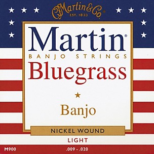 Martin M900 Light Bluegrass Banjo Strings
