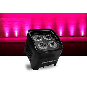 JMAZ LIGHTING MAD PAR HEX 4S Battery-Powered LED Uplight