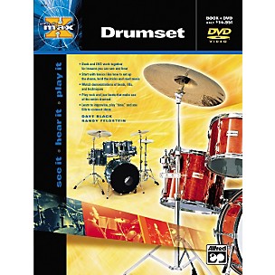 Alfred MAX Series Drumset Instruction (Book/DVD)