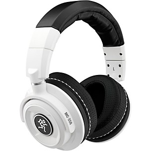 Mackie MC-350 Limited-Edition White Professional Closed-Back Headphones