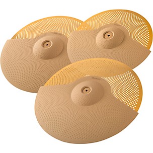 Simmons MCPACK 3pc Universal Electronic Metal Cymbal Pack 18-16-13in 3-Zone W/ Choke