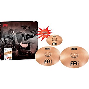 MEINL MCS Crash Pack with Free Splash