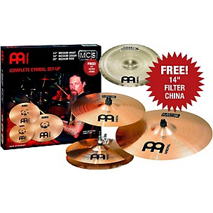 MEINL MCS Cymbal Pack with Free Filter China