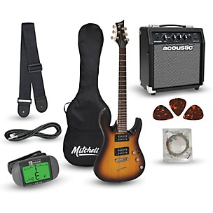 Mitchell MD150PK Electric Guitar Launch Pack With Amp