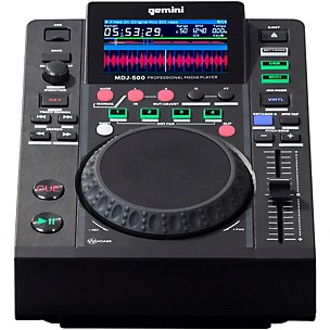 Gemini MDJ-500 Professional USB DJ Media Player