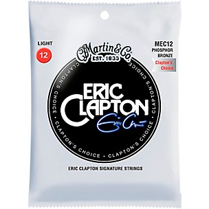 Martin MEC12 Martin Acoustic "Clapton's Choice" Light Phosphor Bronze Guitar Strings