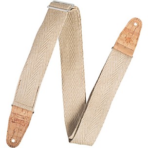 Levy's MH8P 2 inch Wide Hemp Guitar Strap