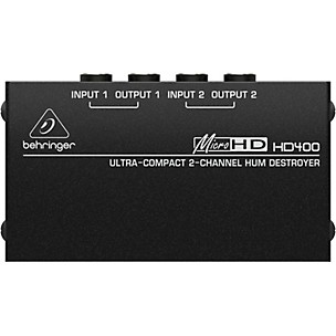 Behringer MICROHD HD400 Stereo Hum Destroyer