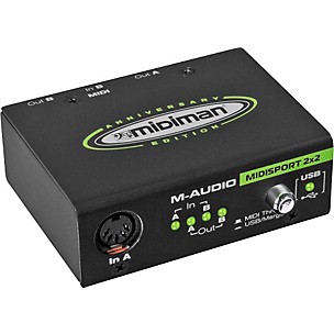 M-Audio MIDIsport 2x2 Anniversary Edition USB MIDI Interface