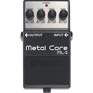 BOSS ML-2 Metal Core Distortion Effects Pedal