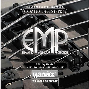Warwick ML6 EMP COATED 6-String Bass Strings Medium Light