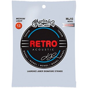 Martin MLJ13 Retro Medium/Light Guitar Strings (LJ's Choice) - 6 Strings