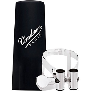 Vandoren M|O Ligature and Plastic Cap for Bb Clarinet - Pink Gold