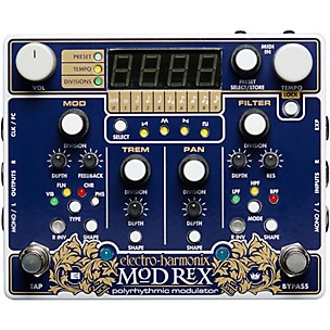 Electro-Harmonix MOD REX Polyrhythmic Modulator Effects Pedal