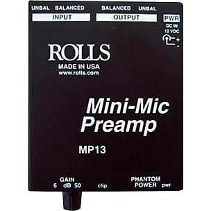 Rolls MP13 Mini-Mic Preamp
